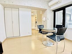 中銀門前仲町マンシオン 5階1DKのリビング/ダイニング