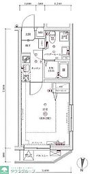 エスペルーモ本所吾妻橋 5階1Kの間取り