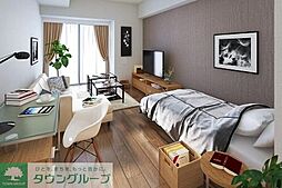 スクエアシティ向島 6階1Kのリビング/ダイニング