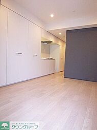 ＰＲＥＭＩＵＭＣＵＢＥ菊川 4階ワンルームのリビング/ダイニング