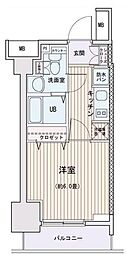 エスティメゾン錦糸町2 1Kの間取図画像
