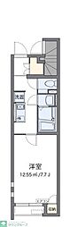 CLEINOグラン曳舟 1Kの間取図画像