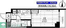 ステージファースト両国南アジールコート 1Kの間取図画像