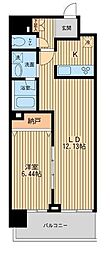 PRIMEURBANとうきょうスカイツリー 1LDKの間取図画像