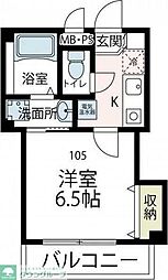 Ｃｈｅｒｒｙ　Ｈｏｕｓｅ　III 1階1Kの間取り