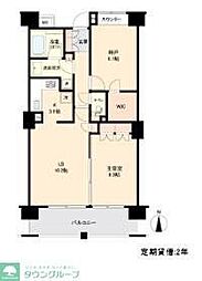 アールスタイルズ武蔵小杉イースト 1LDKの間取図画像
