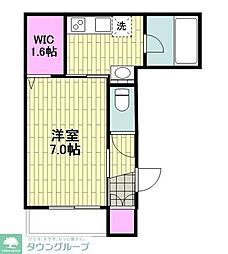 仮)古市場2丁目メゾン 1Kの間取図画像