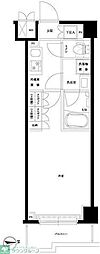 ルーブル横濱矢向 1Kの間取図画像