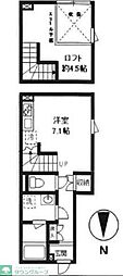 ロフトハウス ワンルームの間取図画像