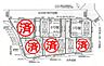 その他：配置図　カースペース駐車4台可能！