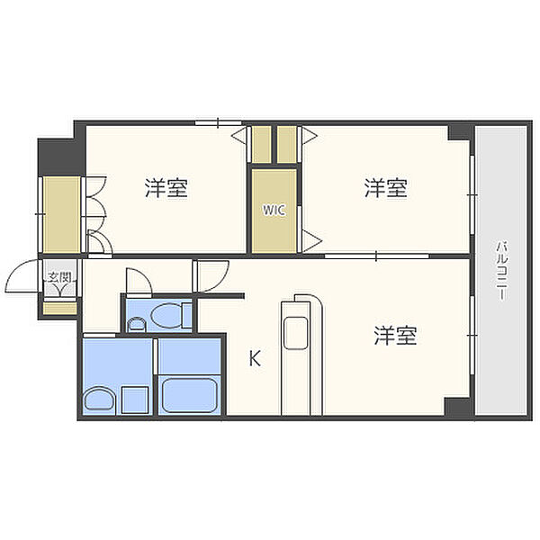 アプローズ今里 ｜大阪府大阪市東成区大今里1丁目(賃貸マンション2LDK・6階・59.22㎡)の写真 その2