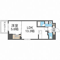 Dimus北浜  ｜ 大阪府大阪市中央区高麗橋1丁目（賃貸マンション1LDK・4階・43.97㎡） その2