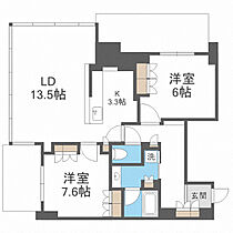 グランドメゾン新梅田タワーTHE CLUB RESIDENCE  ｜ 大阪府大阪市北区大淀南2丁目（賃貸マンション2LDK・12階・74.42㎡） その2