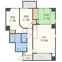 グランドシーズ心斎橋東  ｜ 大阪府大阪市中央区島之内1丁目（賃貸マンション3LDK・4階・56.16㎡） その2