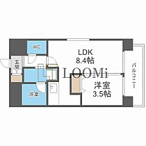 ラブニール西長堀パークフロント  ｜ 大阪府大阪市西区本田1丁目（賃貸マンション1LDK・9階・32.18㎡） その2