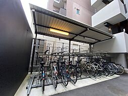 コンフォリア京町堀　駐輪場
