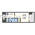 エスリード中之島SOUTH9階6.5万円