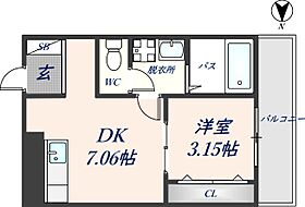 Fstyle八尾・太田5丁目 202 ｜ 大阪府八尾市太田5丁目128-1（賃貸アパート1DK・2階・25.62㎡） その2