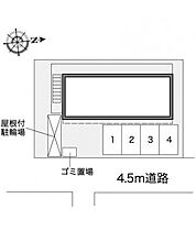 レオパレスクラム 203 ｜ 大阪府八尾市明美町2丁目9-7（賃貸アパート1K・2階・20.28㎡） その3