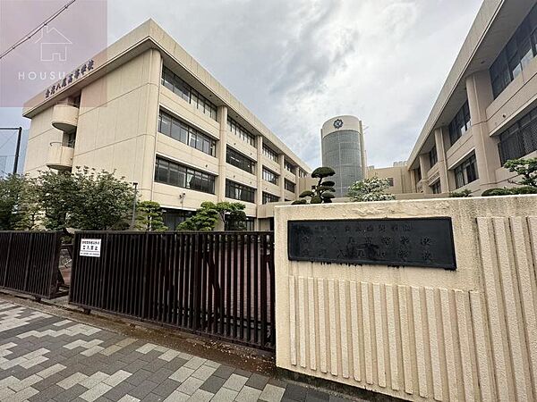 周辺：【高校】金光八尾中学校・高等学校まで2095ｍ