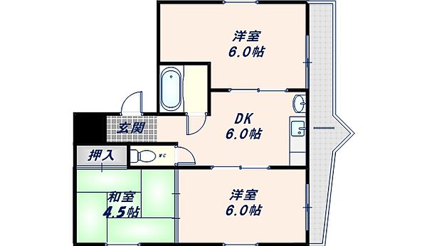 画像2:間取