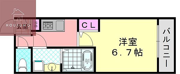 H-maison平野EASTIII 304｜大阪府大阪市平野区加美東4丁目(賃貸アパート1K・3階・22.05㎡)の写真 その1