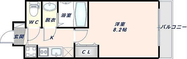 フォーリアライズ大阪エレナ 601｜大阪府東大阪市長田西2丁目(賃貸マンション1K・6階・27.75㎡)の写真 その2