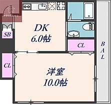 美光マンション 2D ｜ 大阪府大阪市平野区加美北6丁目17-9（賃貸マンション1LDK・2階・38.00㎡） その2