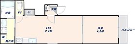 エヌアンドエスヴィラIII  ｜ 大阪府東大阪市大蓮東5丁目（賃貸アパート1LDK・1階・30.95㎡） その2