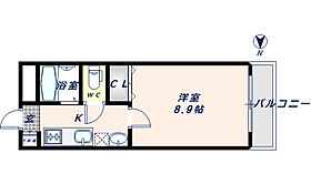 リバーライズ高井田  ｜ 大阪府東大阪市西堤西（賃貸マンション1K・2階・21.48㎡） その2