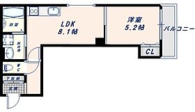 ルナソレイユ長瀬駅前 203 ｜ 大阪府東大阪市吉松1丁目（賃貸アパート1LDK・2階・33.39㎡） その2