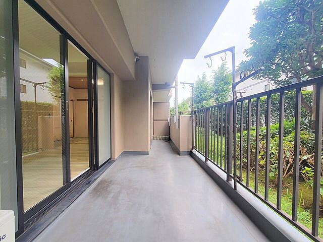 バルコニー コスモ習志野コアシティ　セカンドコア 1階/-