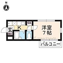 ル・モンド三宅 401 ｜ 京都府亀岡市北古世町1丁目（賃貸マンション1K・4階・18.20㎡） その2