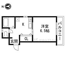 京都府亀岡市京町（賃貸マンション1K・4階・23.15㎡） その2