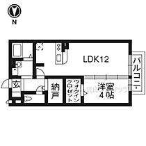 エクセルシオーネ 105 ｜ 京都府亀岡市千代川町小林（賃貸アパート1LDK・1階・41.67㎡） その2