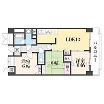 兵庫県豊岡市今森（賃貸マンション3LDK・5階・72.80㎡） その2