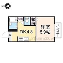 京都府福知山市字天田（賃貸アパート1DK・2階・24.50㎡） その2