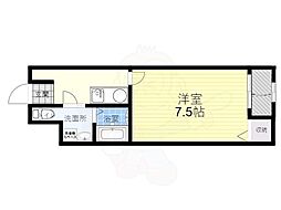 かねまつ庄内ビル 1Kの間取図画像