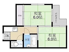 大阪府豊中市長興寺南４丁目（賃貸マンション2K・2階・31.59㎡） その2