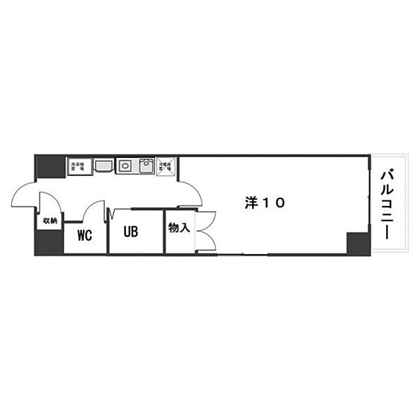 ステラ新栄 201｜愛知県名古屋市中区新栄２丁目(賃貸マンション1K・2階・30.00㎡)の写真 その2