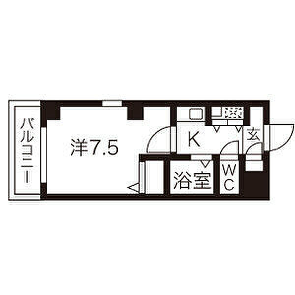 アヴァンセドミール 802｜愛知県名古屋市中区錦３丁目(賃貸マンション1K・8階・24.00㎡)の写真 その2