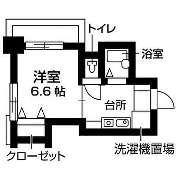 クレア高峯 602｜愛知県名古屋市中区千代田５丁目(賃貸マンション1K・6階・22.83㎡)の写真 その2