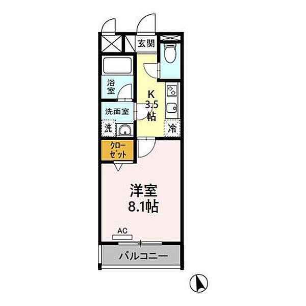 ジャン　リュミエール 202｜愛知県名古屋市東区大幸４丁目(賃貸マンション1K・2階・28.05㎡)の写真 その2