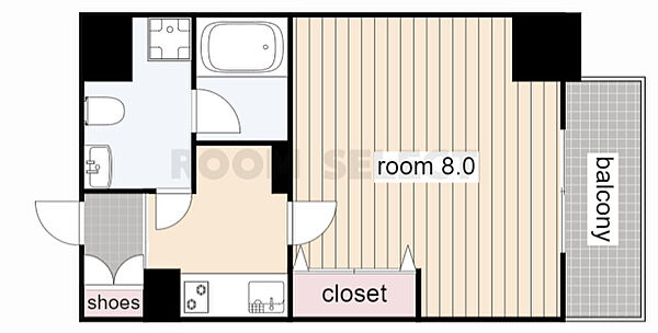 アクアヒルズ 601｜愛知県名古屋市中区千代田１丁目(賃貸マンション1K・6階・25.74㎡)の写真 その2