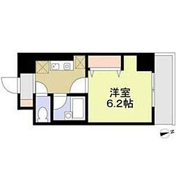 フィール大須 1Kの間取図画像