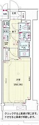 プレサンス大須観音ディオ 1Kの間取図画像
