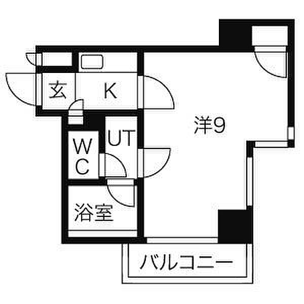 パックス今池 505｜愛知県名古屋市千種区今池５丁目(賃貸マンション1K・5階・24.55㎡)の写真 その2