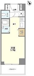 ディオケネス ワンルームの間取図画像