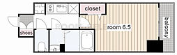 プレサンス広小路通葵 1Kの間取図画像