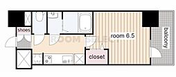 プレサンス新栄ユリシス 1Kの間取図画像